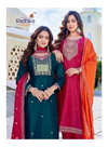 Rangat Vol 6 By Radhika Vichitra Silk Kurti With Bottom Dupatta Suppliers In India

